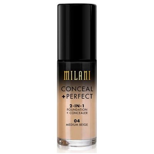 MILANI Conceal + Perfect 2-In-1 Foundation + Concealer - 04 medium beige