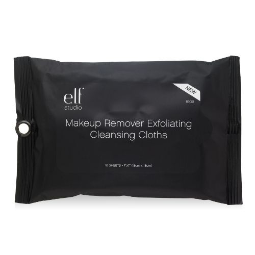 Lenço removedor de maquiagem - esfoliante -  Elf