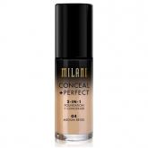 MILANI Conceal + Perfect 2-In-1 Foundation + Concealer - 04 medium beige