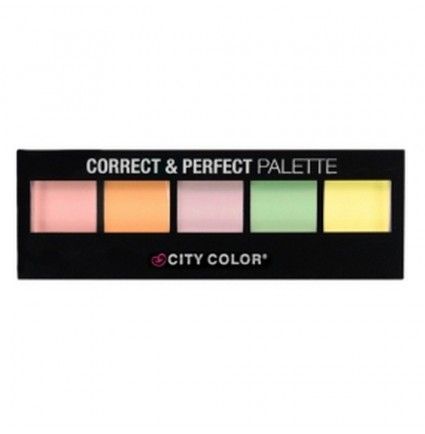 CITY COLOR Correct & Perfect Palette - 5 Shades