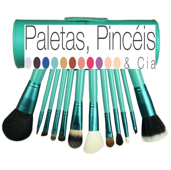 Kit de 12 pinceis - Zoréya - AQUA