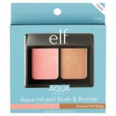 e.l.f. Aqua Beauty Blush & Bronzer- BRONZED PINK BEIGE