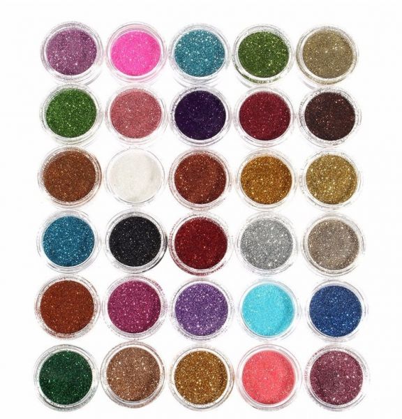 Kit com 30 gliters